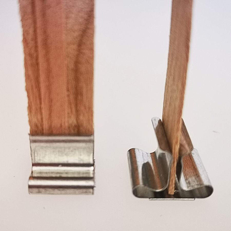 WOODEN WICK ALUMINUM SUSTAINER - Eco Candle Project
