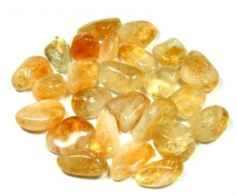 CITRINE TUMBLED STONES - Eco Candle Project