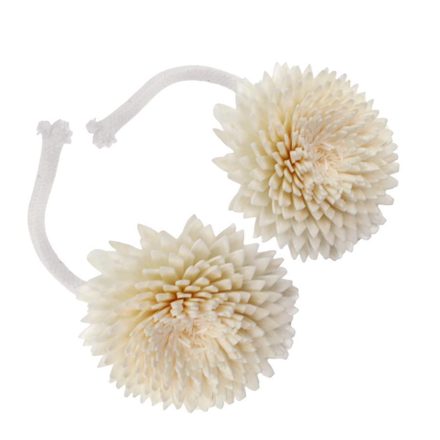 CARNATION WITH STRING COTTON - Eco Candle Project