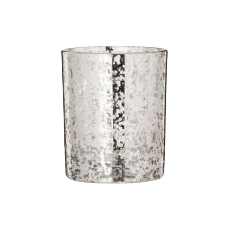 ELECTROPLATED SILVER CANDLE GLASSES - Eco Candle Project
