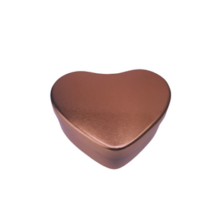 TIN HEART IN ROSE GOLD