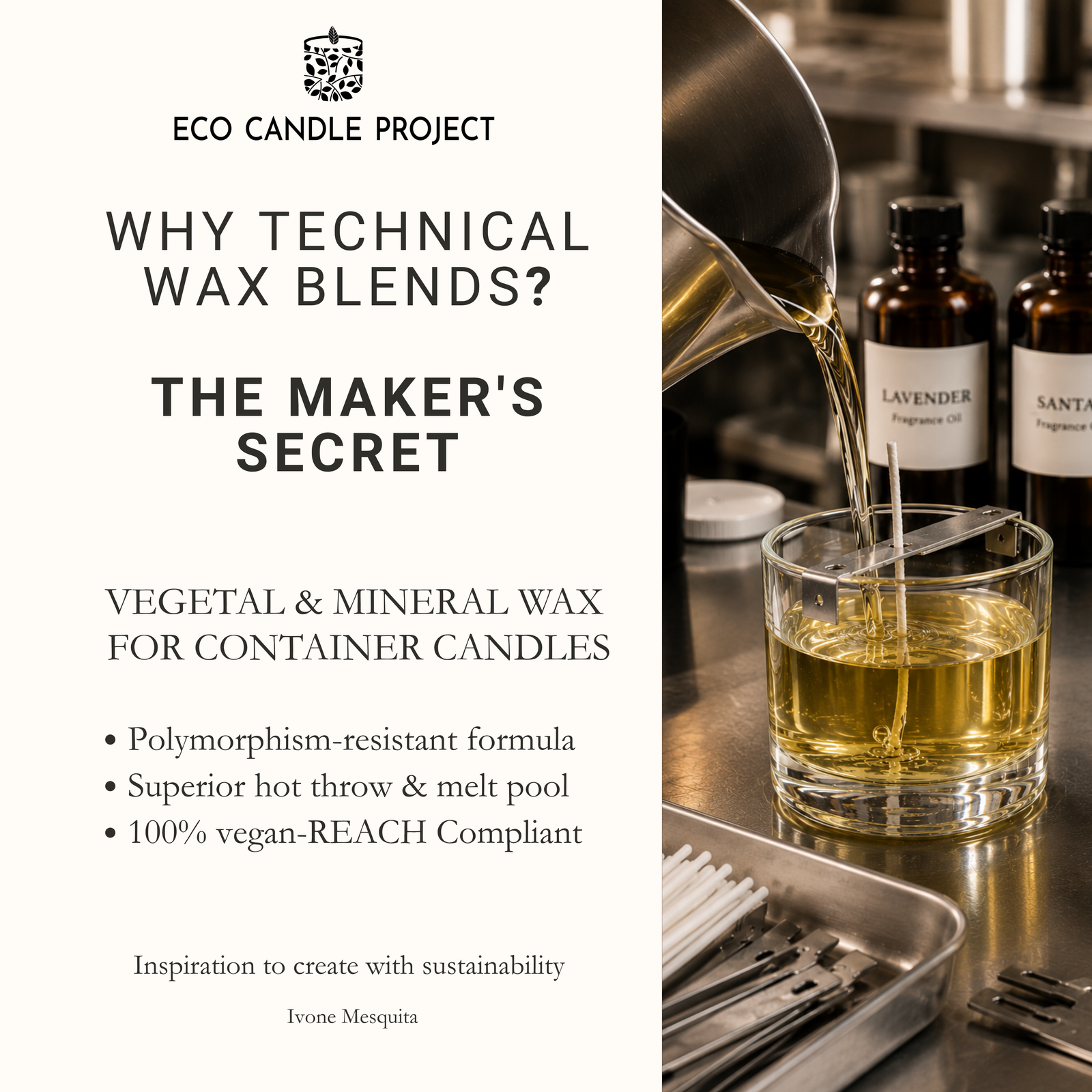 WHY PROFESSIONAL WAX BLENDS? THE MAKER'S SECRET - Eco Candle Project 