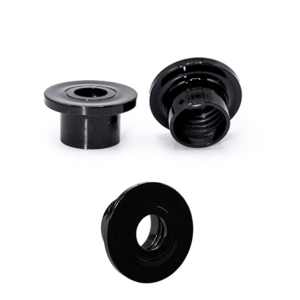 BLACK PLASTIC GLOSSY CAP FOR DIFFUSER BOTTLES