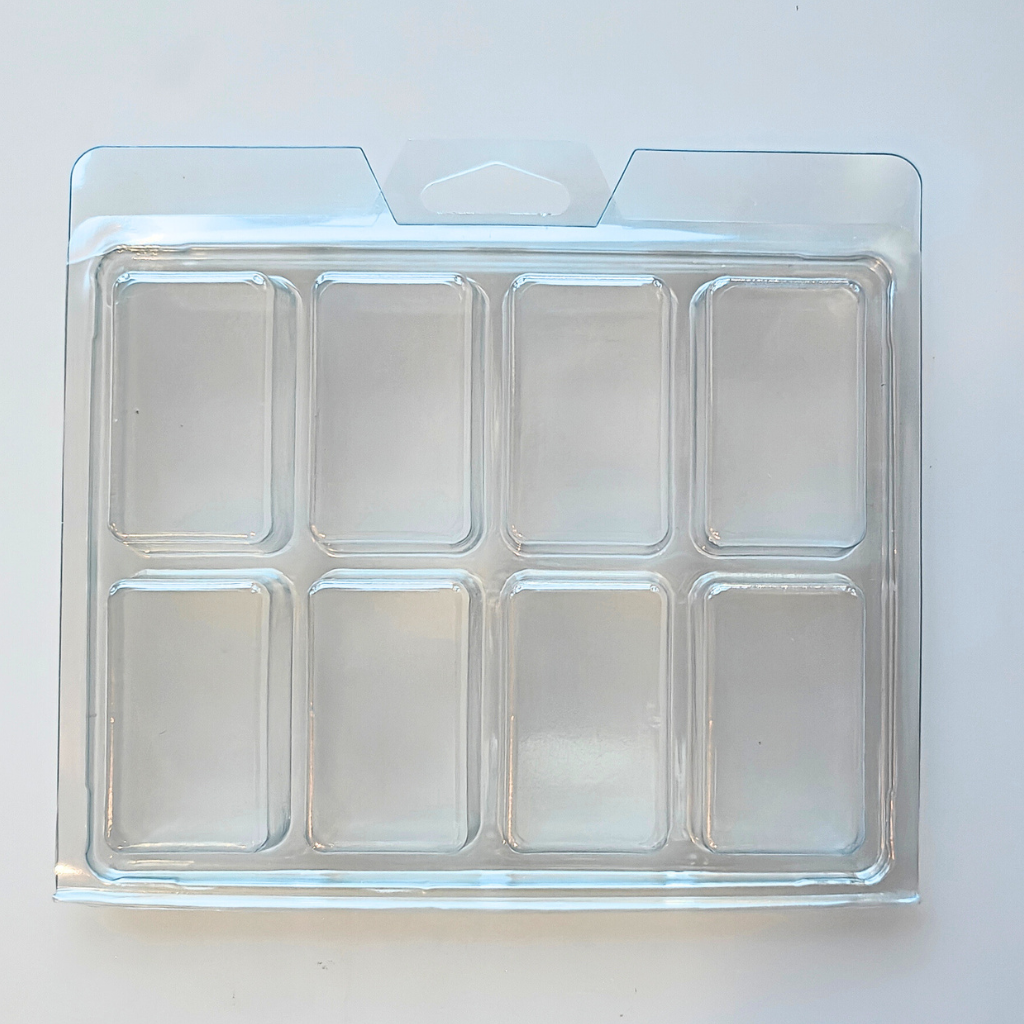 8 CAVITY RECTANGULAR  CLAMSHELL