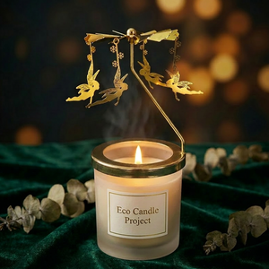 GOLDEN FAIRY CANDLE CAROUSEL