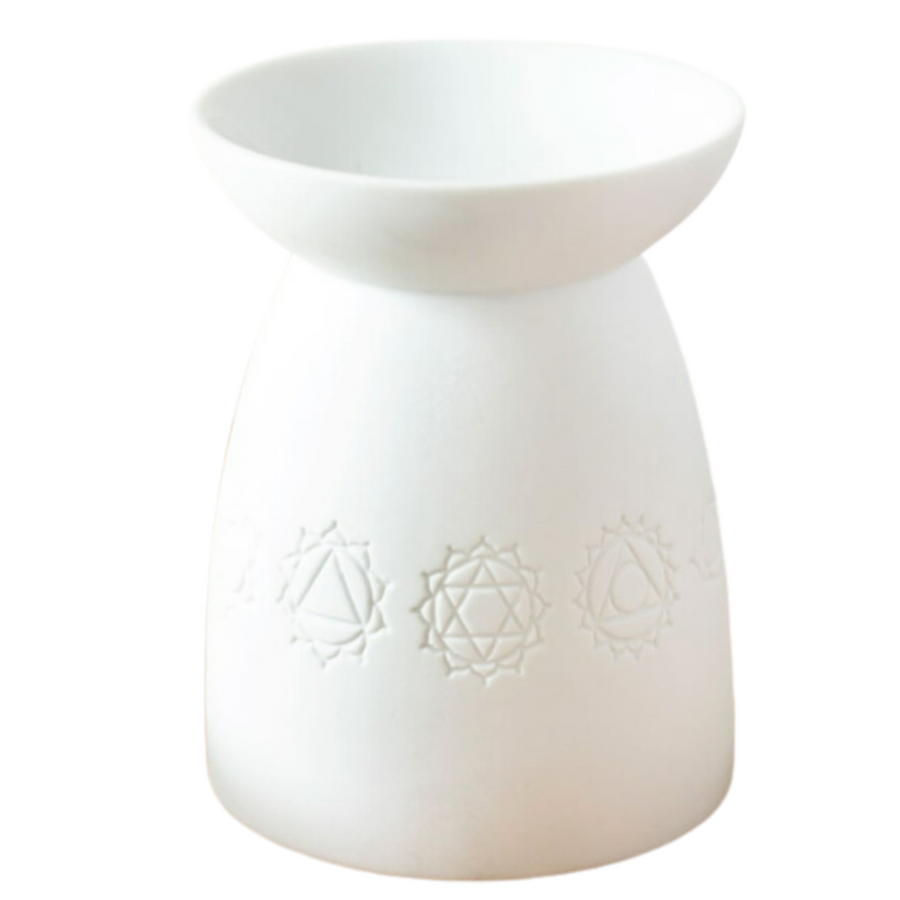 CERAMIC BURNER SEVEN CHAKRA - Eco Candle Project 