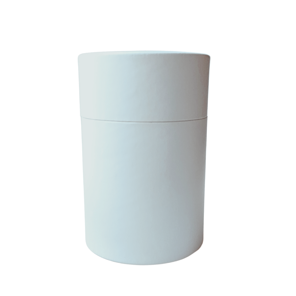 WHITE CARDBOARD BOX