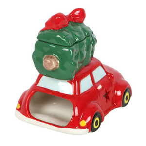 CHRISTMAS CAR CERAMIC WAXMELT BURNER – Holiday Cheer on Wheels