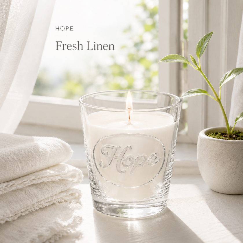 THAT'S LIFE "JOY" — 38 CL EMBOSSED CANDLE GLASS · TUMBLER - Eco Candle Project 