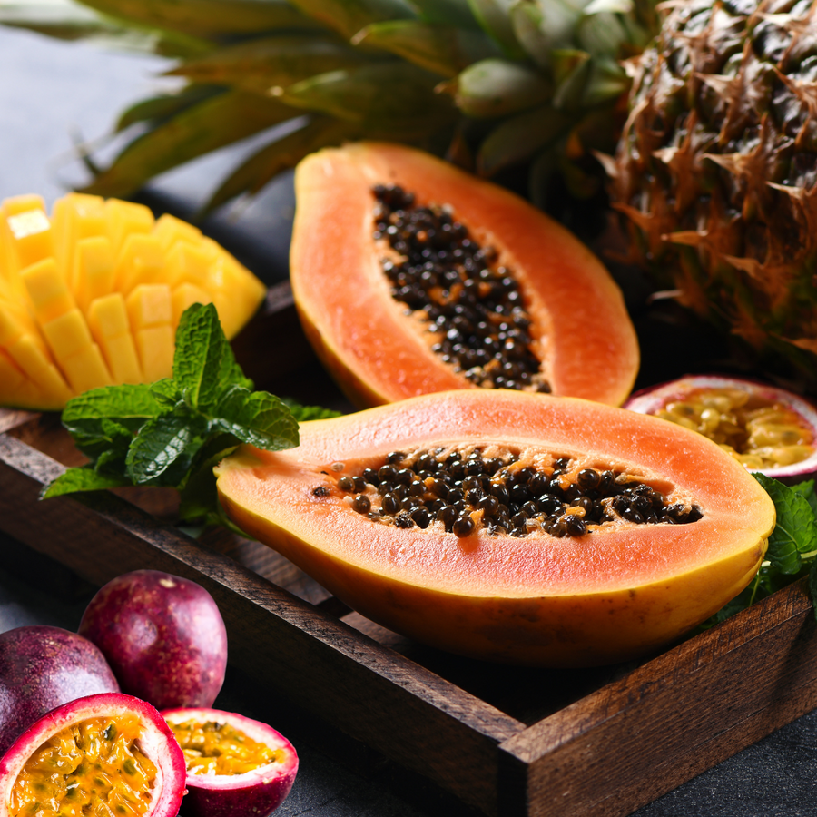 MANGO,PAPAYA & PASSIONFRUIT - Eco Candle Project 