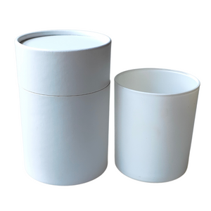 WHITE CARDBOARD BOX