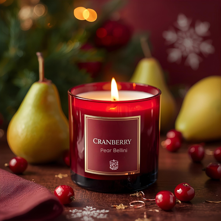 CRANBERRY PEAR BELLINI - Eco Candle Project 