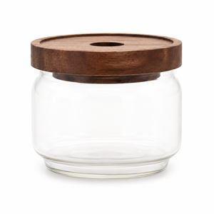 <tc>FRASCO  PARA VELA EM VIDRO BOROSILICATO COM TAMPA 7CM</tc>