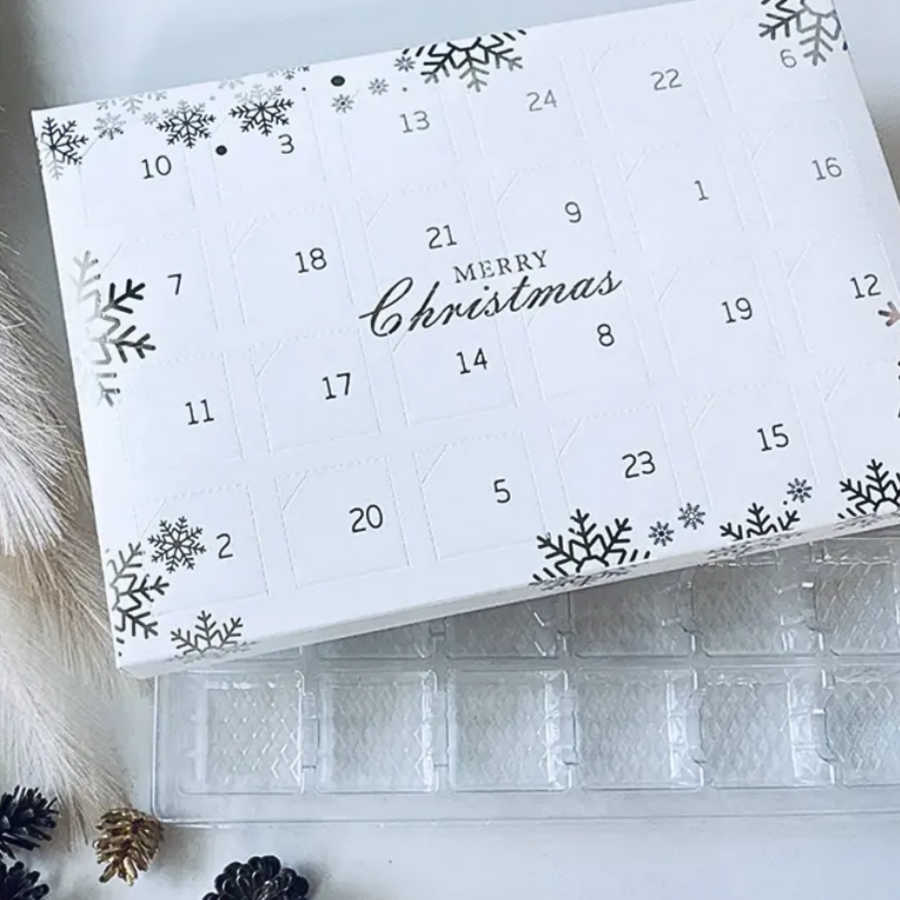 25 DAYS LUXURY ADVENT CALENDAR (  SILVER STAR) - Eco Candle Project 
