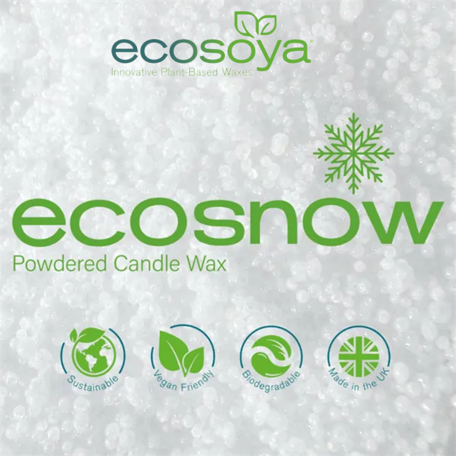 ECOSNOW POWDERED WAX ( VEGETAL WAX ) - Eco Candle Project 