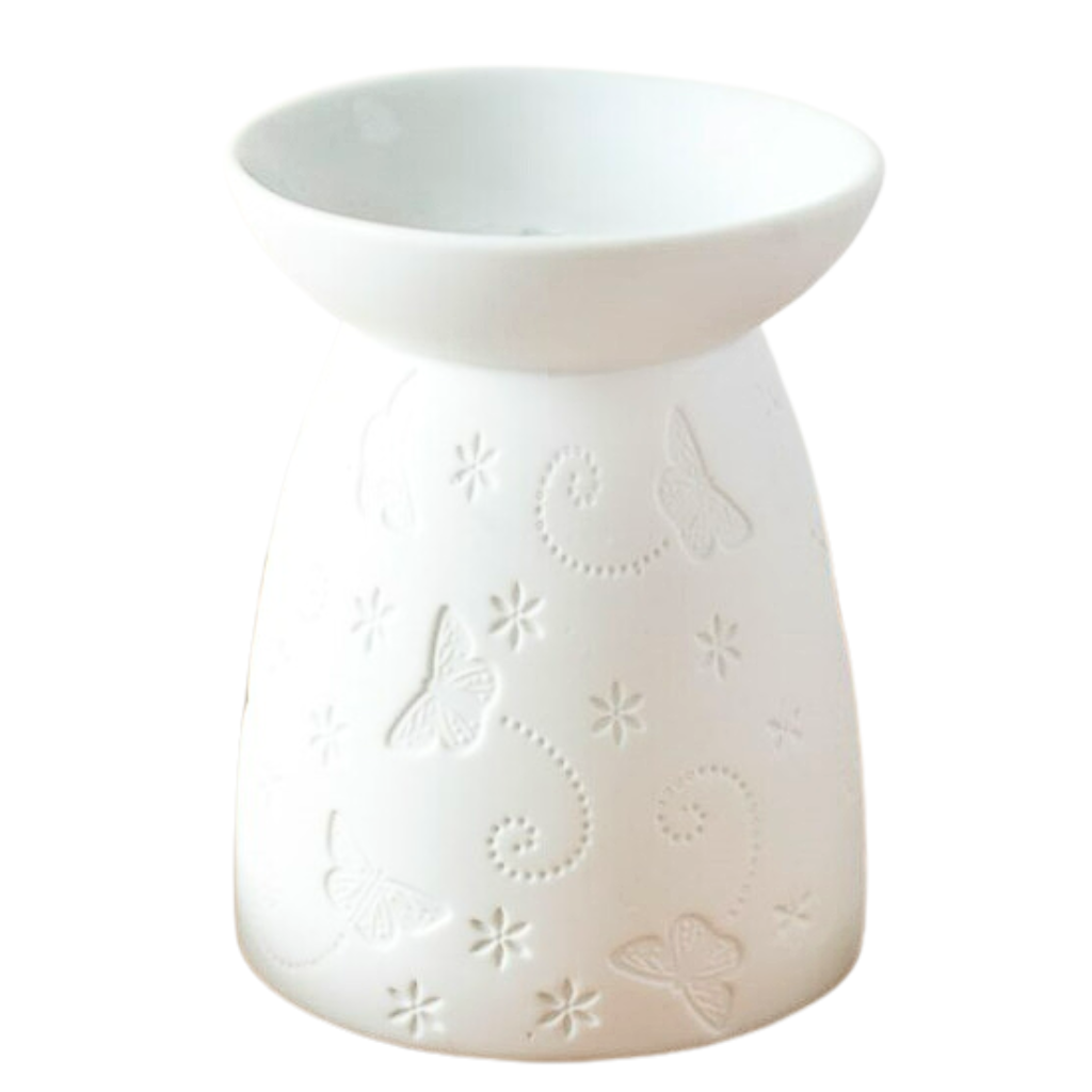 CERAMIC BURNER BUTTERFLIES & FLOWERS  🌸