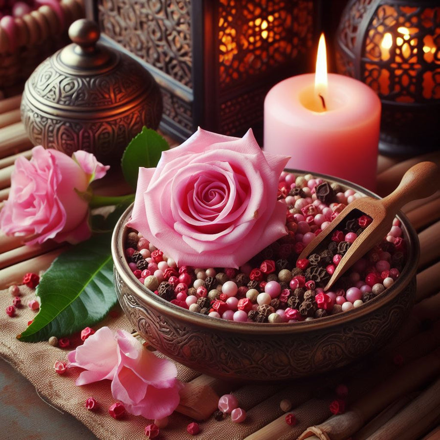 ROSE BUDS & PINK PEPPER - Eco Candle Project 