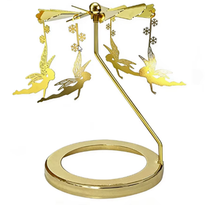 GOLDEN FAIRY CANDLE CAROUSEL