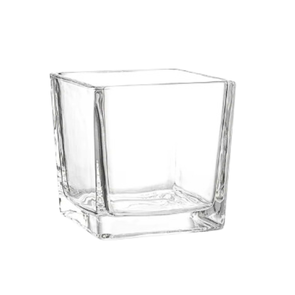 MEDIUM CUBE VOTIVES LIBBEY