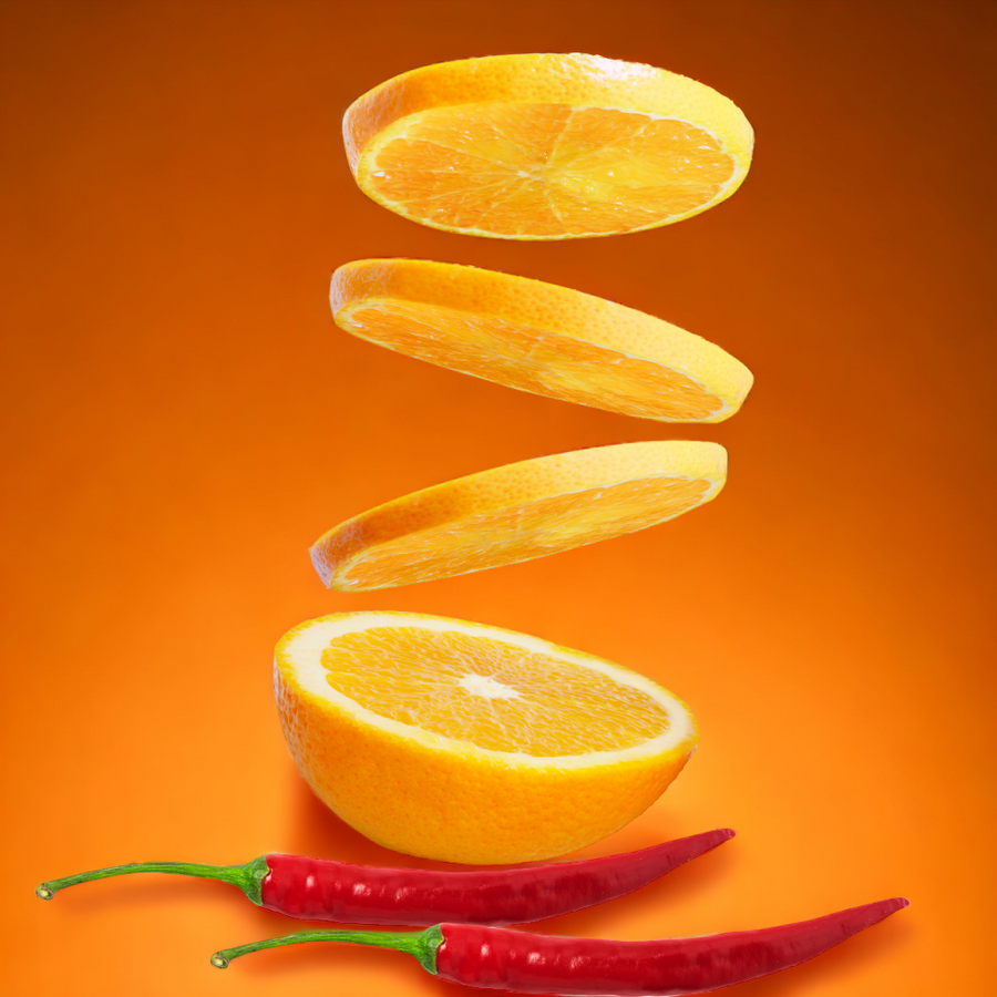 SWEET ORANGE & CHILI PEPPER - Eco Candle Project 