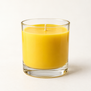 Vela de cera de abelha amarela pura – Eco Candle Project