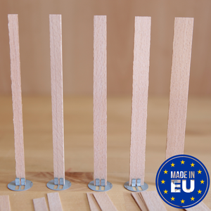 WOODEN WICKS  MADE IN EU