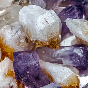 AMETHYST AND CITRINE CHIPS 100 g - Eco Candle Project 