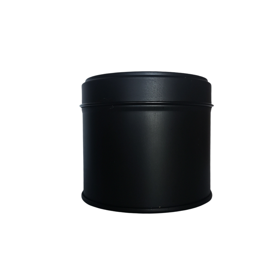 BLACK TIN ( WITH LATERAL SEAM ) - Eco Candle Project 