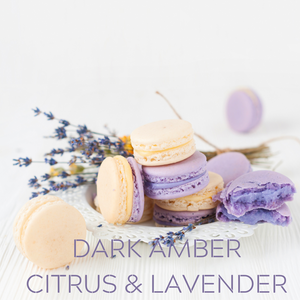 BLACK AMBER & LAVENDER - Eco Candle Project 