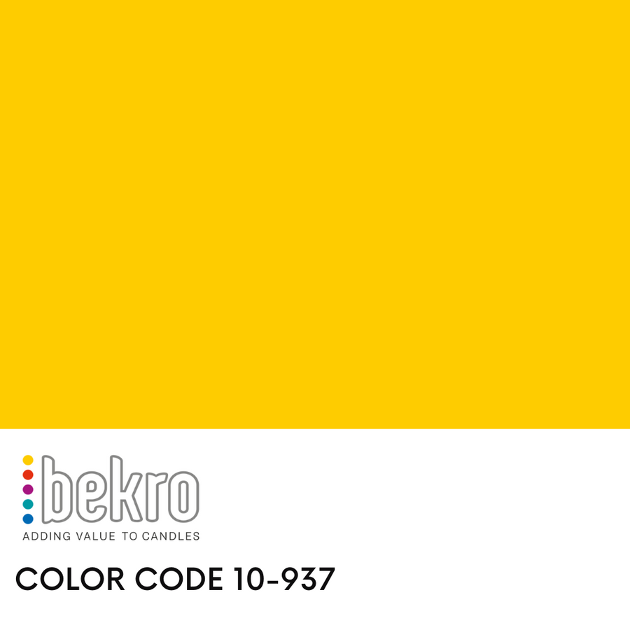 YELLOW - Eco Candle Project 