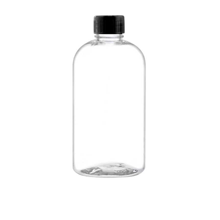 CLEAR 300 ML PET BOTTLE FOR SOAP - Eco Candle Project 