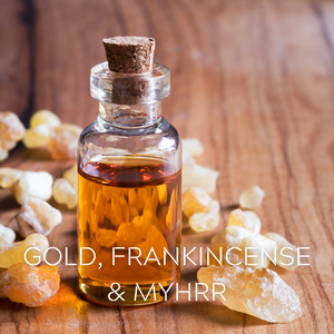 GOLD, FRANKINCENSE & MYRRH - Eco Candle Project 