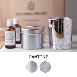 LUXURY CANDLE KIT SILVER - Eco Candle Project 