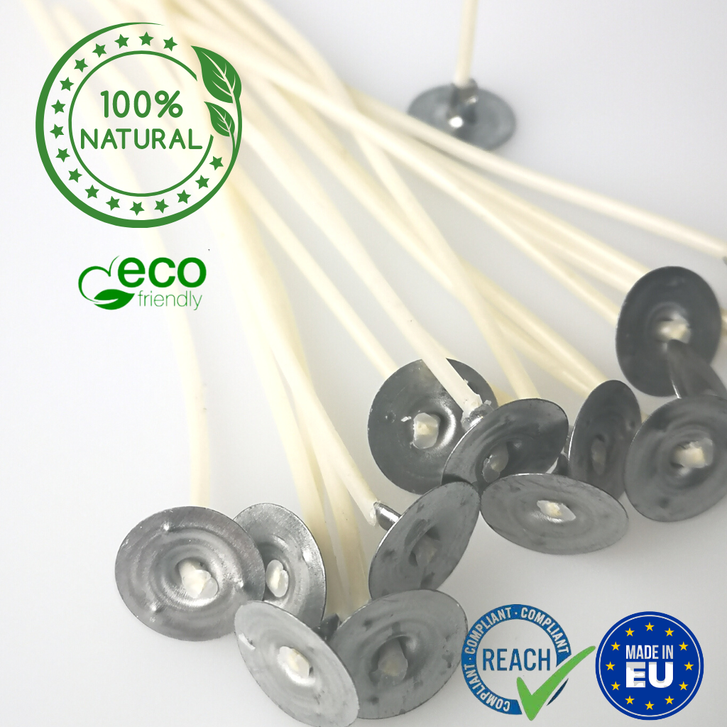 NAT-COTTON & HEMP WICK - 100% NATURAL