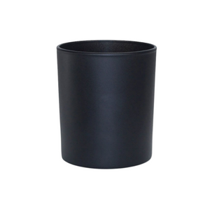 30 cl AURELIE MATT BLACK CANDLE GLASS - Eco Candle Project 