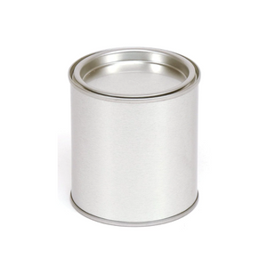 TALL SILVER TIN